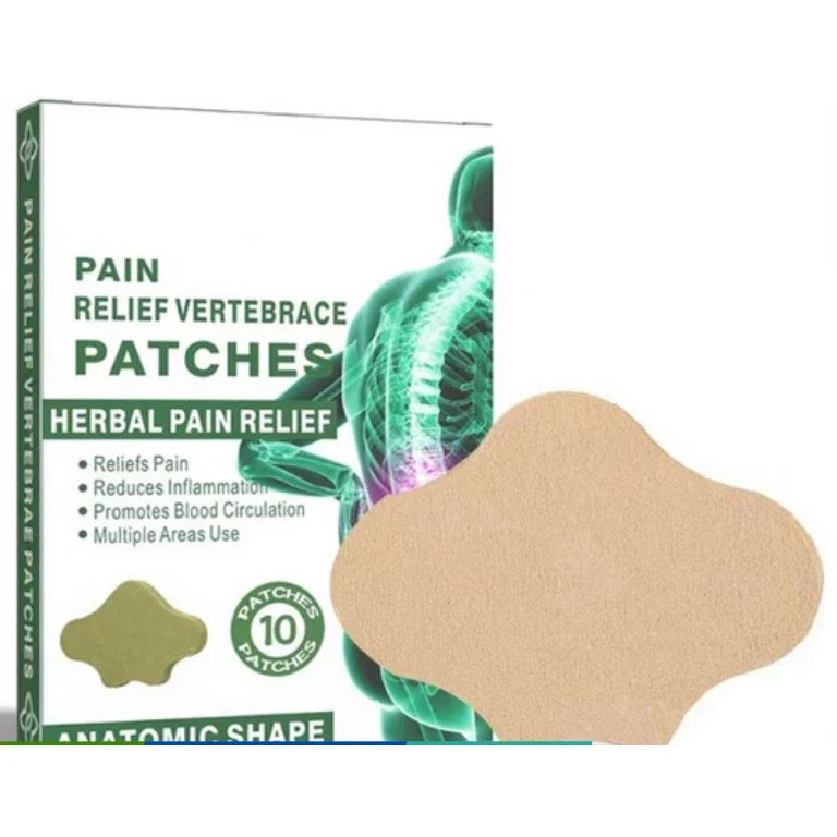 Kit 10 Adesivos Terapéuticos Para Alivio De Dor No espinha lombar