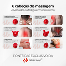 Massageador Elétrico Profissional Vibratorio Com Infravermelho