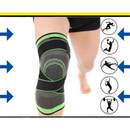 Joelheira Fitness Ajustável Esportiva Compressão Leve Corrida Bike Musculação Academia