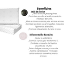 KIT Travesseiro CERVICAL Ortopédico Pillow MAGNÉTICO Infravermelho Terapêutico Anti Ronco