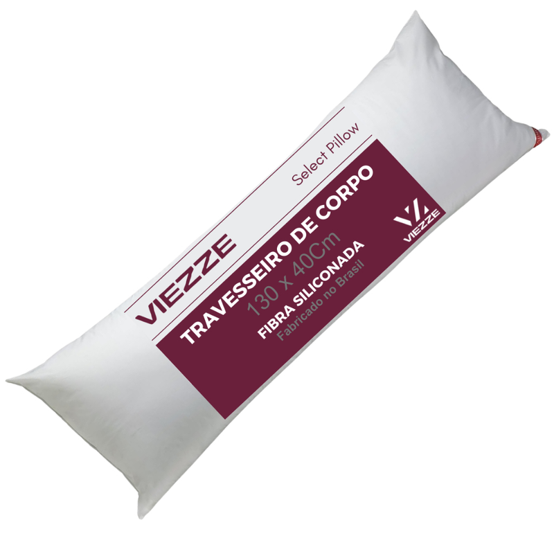 Travesseiro de Corpo Xuxão Gigante Fibra Siliconada Antialérgico Macio Com Zipper