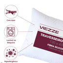 Travesseiro de Corpo Xuxão Gigante Fibra Siliconada Antialérgico Macio Com Zipper