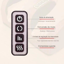 Massageador Elétrico De Pé Massagem Relaxante Terapêutica Anti Stress Linha Premium 110 Volts