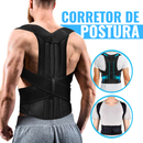 Corretor Postura Cinta Postural Ajustável Para Coluna Corrigir Postura Lombar