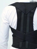 Cinta Colete Unissex Reforcada Corretor Postural Coluna Lombar Forte Ajuda Postura Ajustável