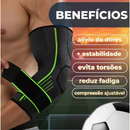 Kit 2 Cotoveleira Ajustável com Compressão para Esportes, Academia e Fitness