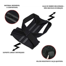 Corretor Postura Cinta Postural Ajustável Para Coluna Corrigir Postura Lombar